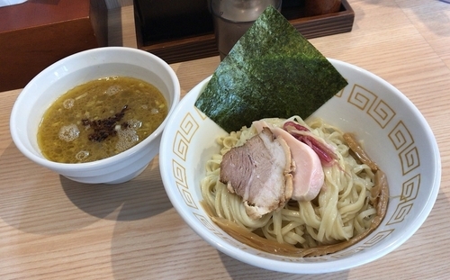「鶏豚白湯つけ麺(限定)900円」@中村麺三郎商店の写真