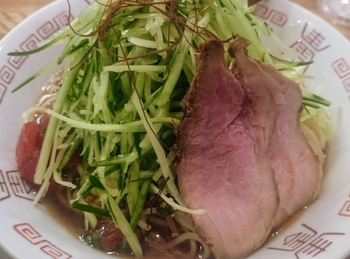 「冷やし中華（限定、大盛り無料）」@麺や 七彩 八丁堀店の写真