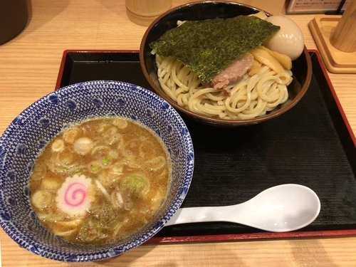 「味玉つけめん」@舎鈴 キュービックプラザ新横浜店の写真