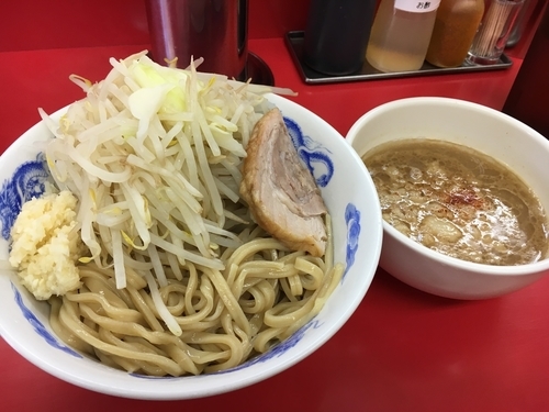 「つけ麺 ヤサイアブラニンニクまし」@ジャンクガレッジ 北浦和店の写真