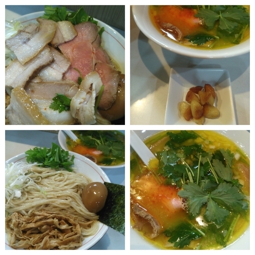 「淡麗塩つけ麺大盛り」@麺屋 扇 SENの写真