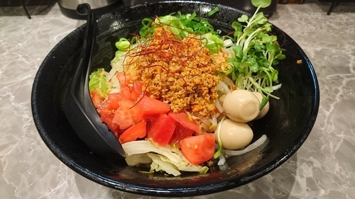 「【数量限定】冷やし黒ごま担々麺」@麺処 かっすい55の写真