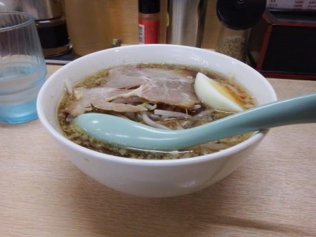 「半らーめん」@らーめん らんぶるの写真