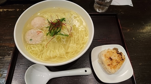 「あら炊き塩らあめん大盛」@麺屋 海神の写真