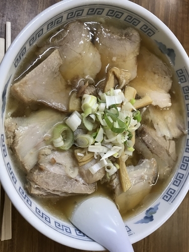 「チャーシューメン」@松 食堂の写真