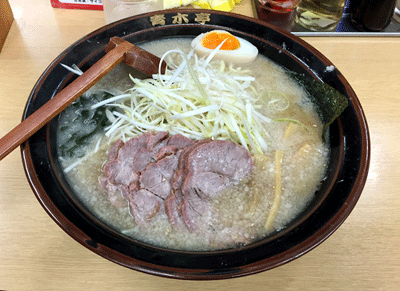 「黒塩小（750円）」@ラーメン青木亭 戸田店の写真