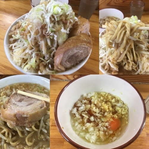 「ラーメン中 全マシ」@ハイマウントの写真