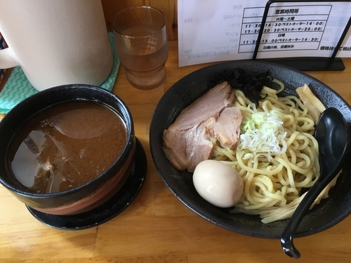 「つけ麺」@地鶏ラーメン 赤大屋の写真