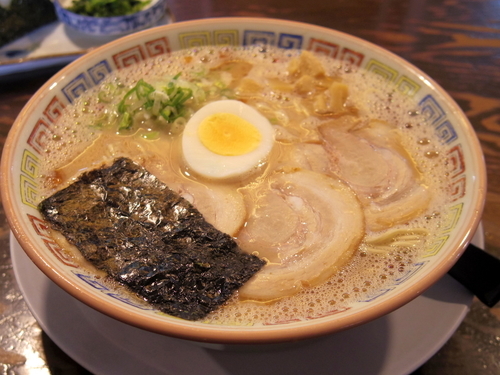 「昔ラーメン大盛り」@大砲ラーメン 大分店の写真