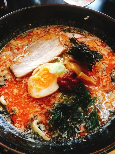 「辛味噌らーめん」@麺家 匠の写真