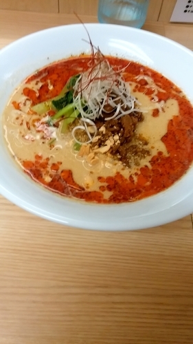 「清星特製担々麺 830円（ライス無料）」@麺屋 清星の写真