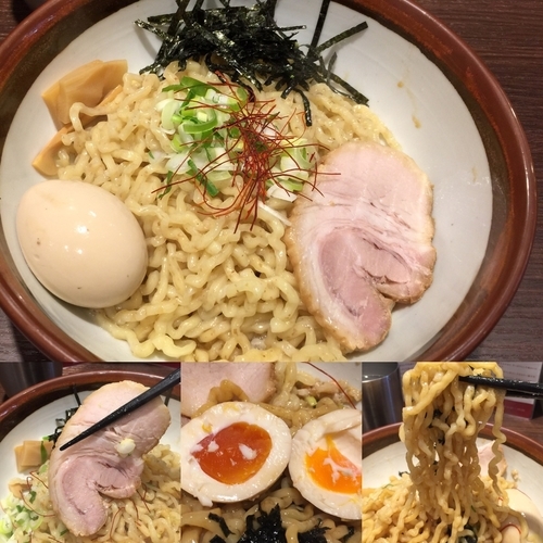 「油そば大盛 麺チェンジ 味玉トッピング」@油そば 油山の写真