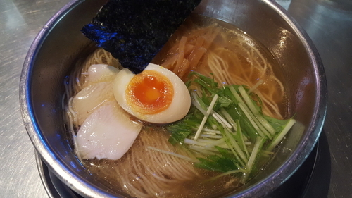 「塩らーめん淡麗」@ZUND-BARの写真