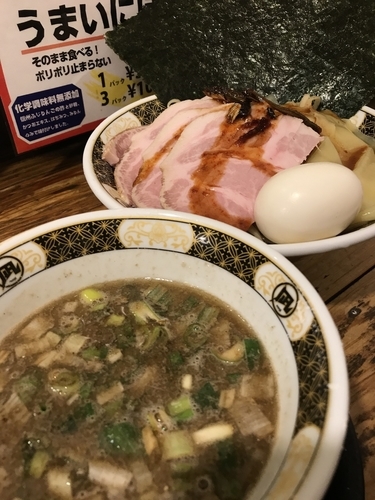 「すごい煮干しつけ麺（¥1100）」@すごい煮干ラーメン凪 新宿ゴールデン街店 本館の写真