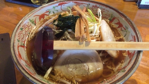 「ネギとバラ肉のチャーシューめん（大盛）」@飯坂ラーメン こぶしの写真
