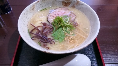 「塩麺独歩」@塩らーめんばんやの写真