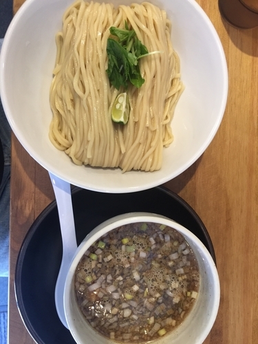 「とりもつつけ麺」@清麺屋の写真