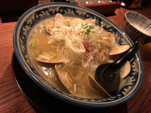 「はまぐりラーメン」@和風楽麺 四代目 ひのでやの写真