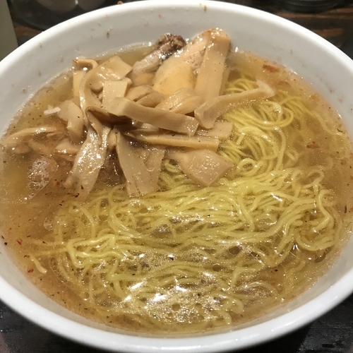 「エビ塩 750円」@宗家一条流がんこラーメン 十八代目の写真