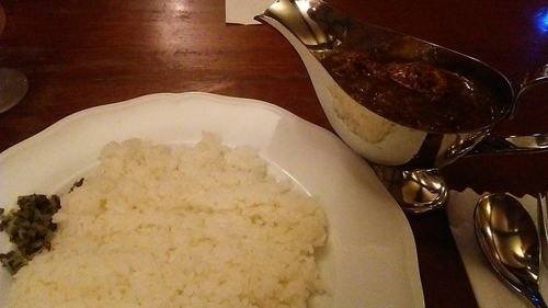 「極辛カレーライス 800円」@アカシア 新宿本店の写真