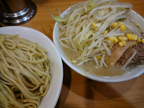 「なみのりつけ麺」@ラーメン二郎 八王子野猿街道店2の写真