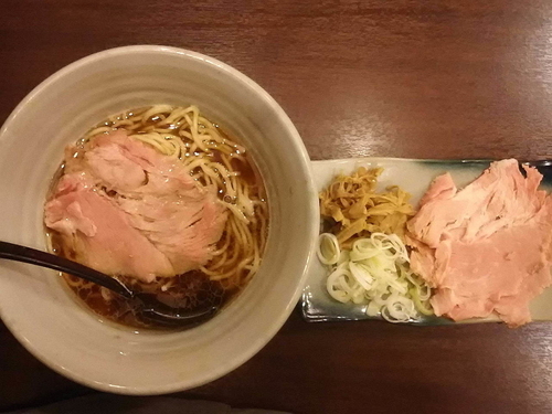 「中華そばしっかり800円」@中華そば 笹井の写真