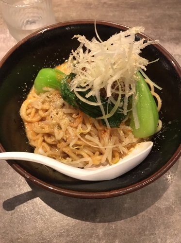 「冷やし坦々まぜそば」@麺処 湊生の写真