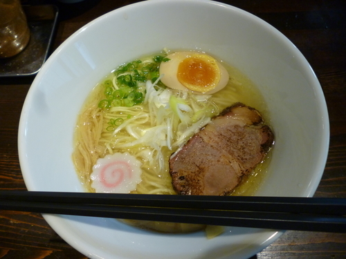 「鶏塩そば」@麺や 蒼 AOIの写真