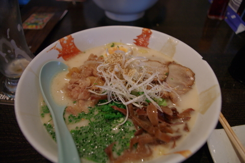 「豚玉豚骨」@麺処 匠-TAKUMI- ミュンヘンの写真