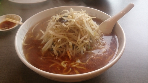 「もやしらーめん720円+大盛り180円」@珍來 小美玉店の写真