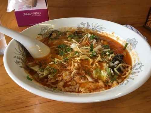 「オロチョンラーメン  700円」@孫六の写真