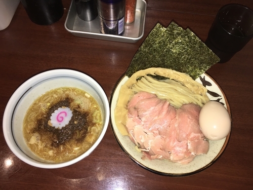 「特製つけ麺」@煮干中華そば 鈴蘭 新宿店の写真