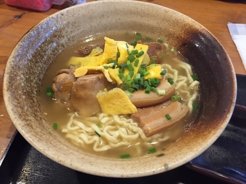 「亀善ぜいたくそば　850円」@かめぜん食堂の写真