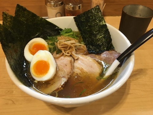 「特製海薫るそば」@麺屋Mの写真