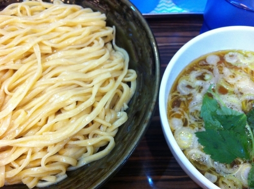 「醤油つけ麺」@ラーメン人生 JET 福島本店の写真