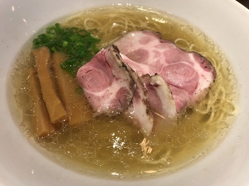 「塩ラーメン750円」@らーめん 本竈 エスパル仙台店の写真