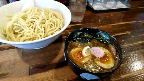 「特製つけ麺大盛」@麺座でんの写真