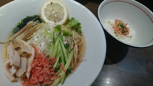 「【限定】海老の出汁冷やしそば(中) ￥ 900」@つけ麺 一燈の写真