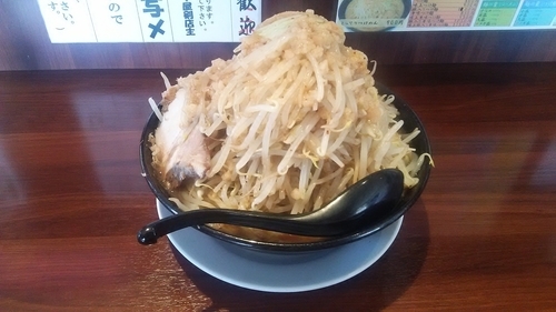 「ラーメン(300g)」@ジャンク屋 剣の写真