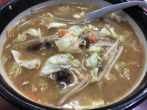 「にんにくみそラーメン800円(+餃子など)」@大番の写真