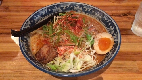 「辛味噌ラーメン ダブル」@田能久の写真
