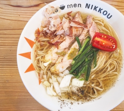 「冷やし塩ラーメン」@ラーメン にっこうの写真