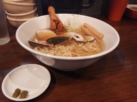 「塩、蛤ゆずこしょうらーめん」@うちん家の写真