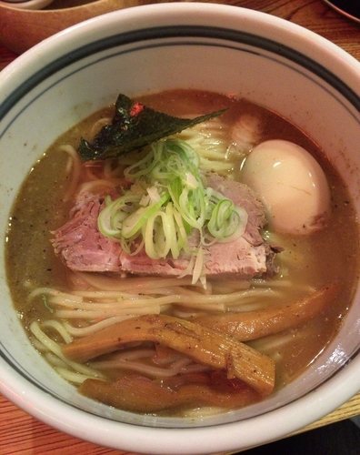 「らーめん ¥650 & 味付たまご ¥100」@こうかいぼうの写真