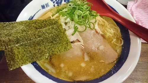 「濃厚煮干そば(大盛)」@濃厚煮干しそば 麺匠 濱星 関内店の写真