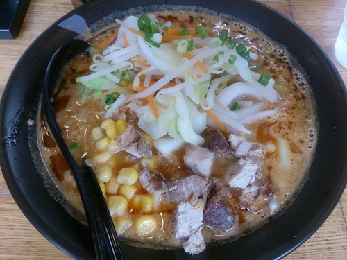 「辛みそ豚骨」@麺屋 らーめん花道の写真