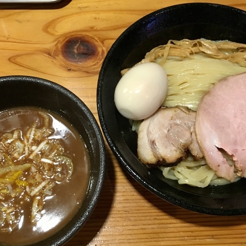 「味玉つけ麺 中 (950円)」@麺や 新倉の写真