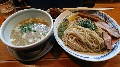 「限定ぶり白湯つけ麺」@愚直の写真