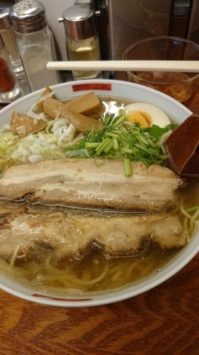 「和風柳麺６７０円+大盛１６０円」@麺屋ひょっとこの写真