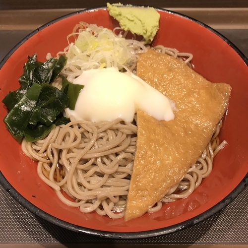 「朝・夕そば（￥320）」@名代 富士そば 品川店の写真